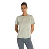 NEW BALANCES WOMENS POLY KNIT TSHIRT - GREEN