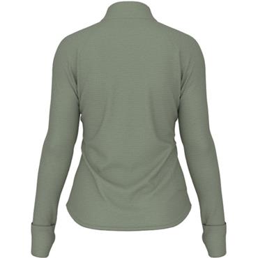 New Balance Womens Athletics Heat Grid Half- Zip - GREEN