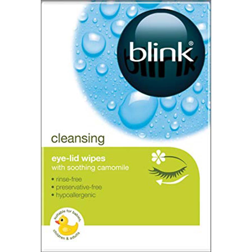 Blink Cleansing eyelid wipes Stauntons Pharmacy Ireland