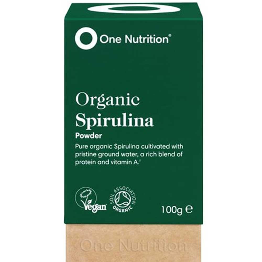 One Nutrition Organic Spirulina Powder 100g