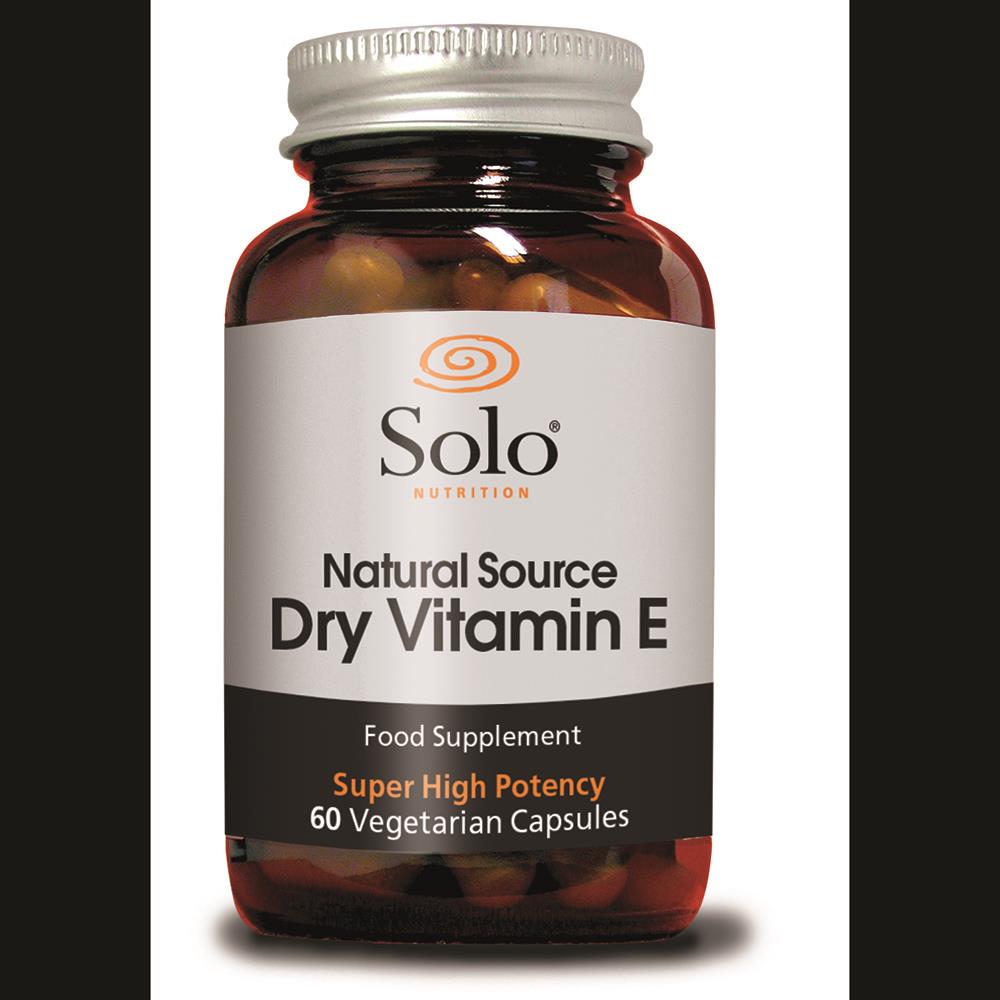 Solo Dry Vitamin E 335mg 60 Capsules