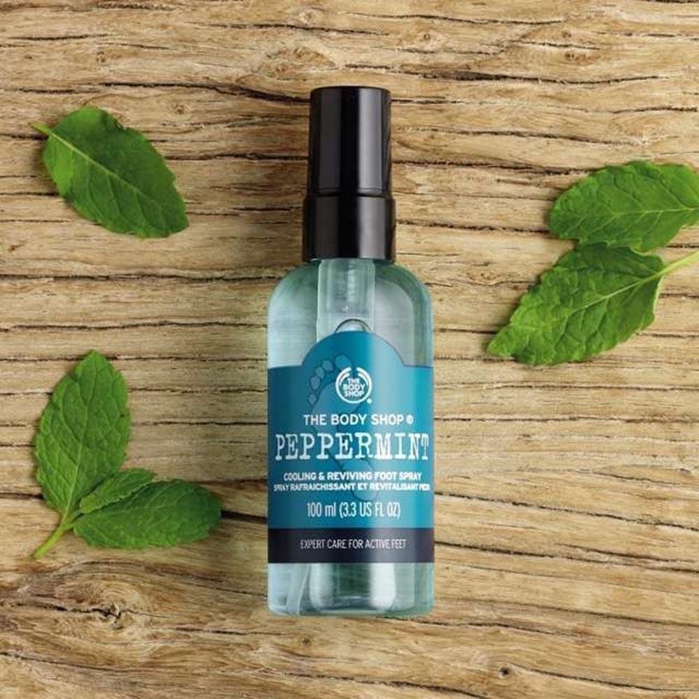 The Body Shop Peppermint Cooling & Reviving Foot Spray 100ml