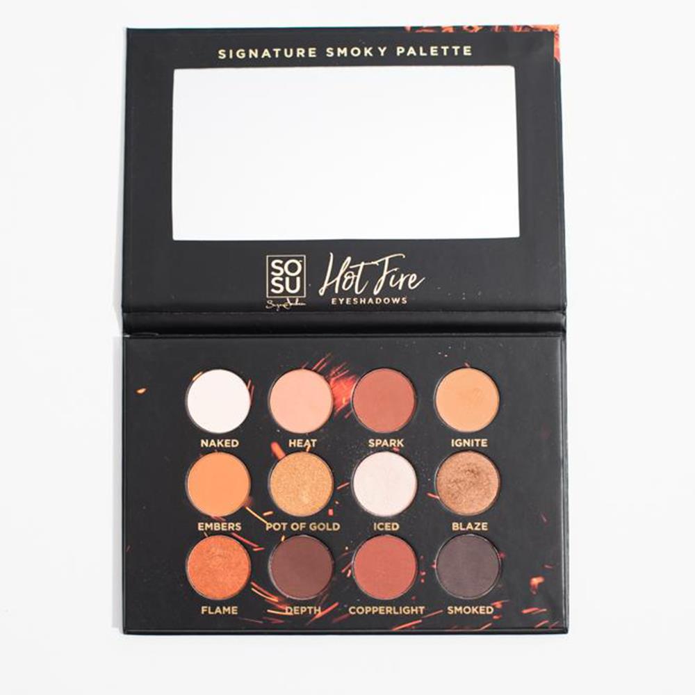 SOSU Hot Fire Signature Smoky Eyeshadow Palette Stauntons Pharmacy