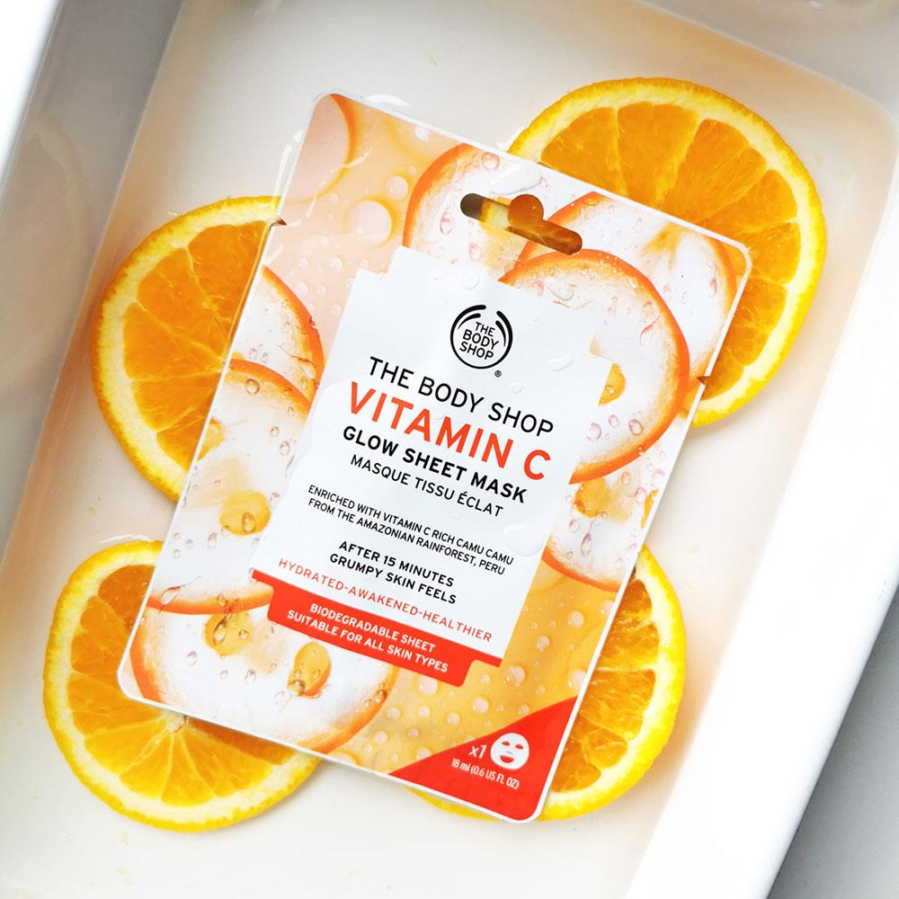 The Body Shop Vitamin C Glow Sheet Mask 18ml