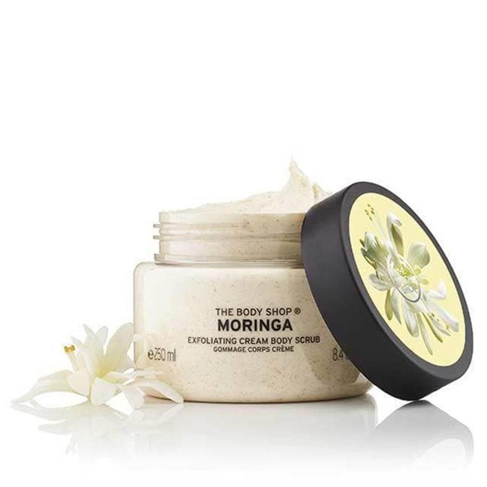 The Body Shop Moringa Exfoliating Gel Body Scrub 250ml