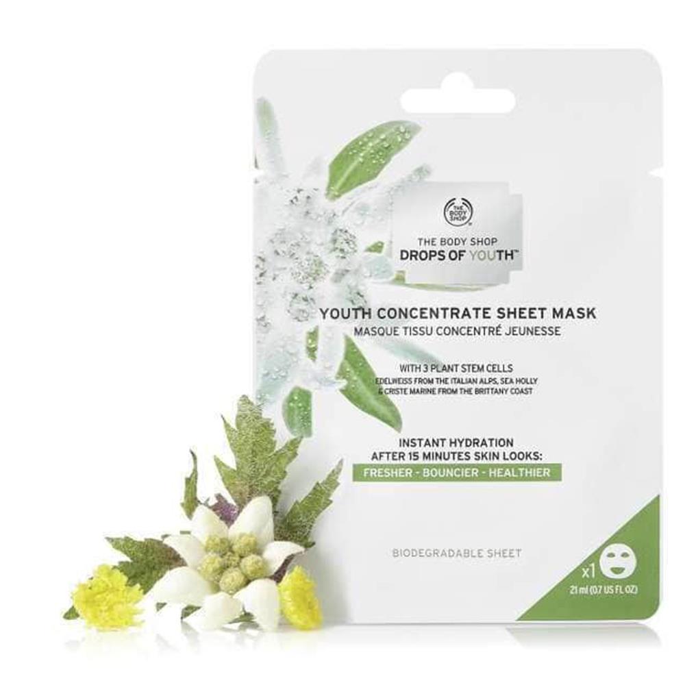 The Body Shop Drops Of Youth Concentrate Sheet Mask