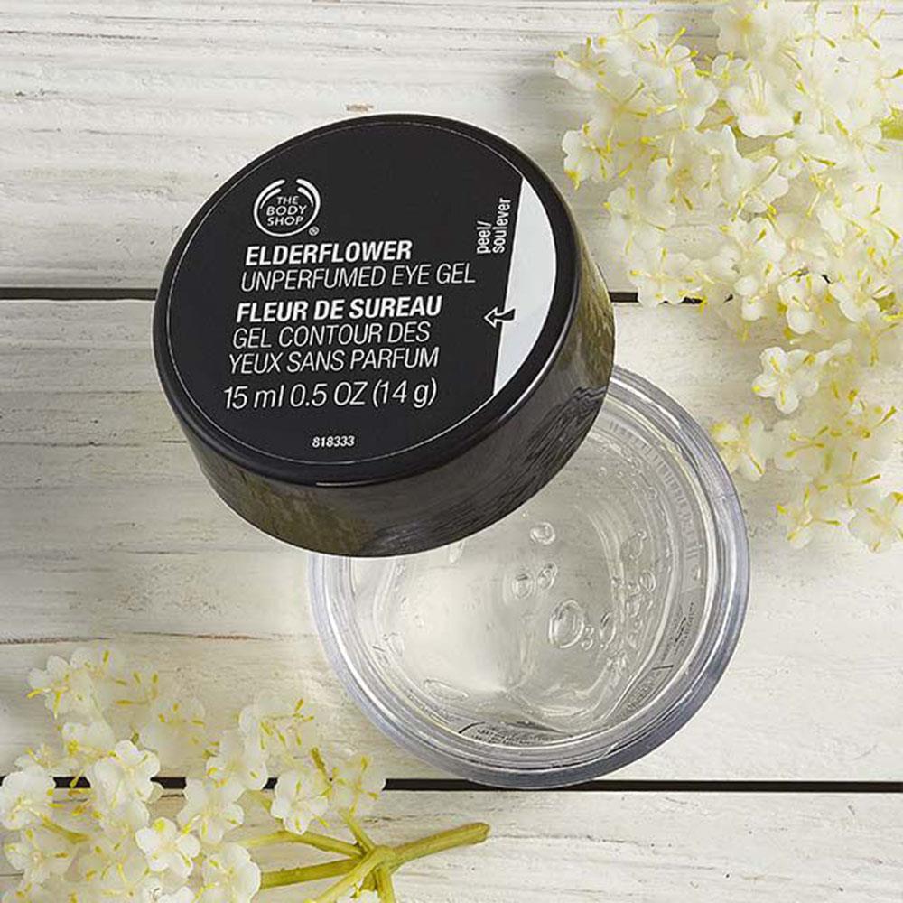 The Body Shop Elderflower Unperfumed Cooling Eye Gel 15ml
