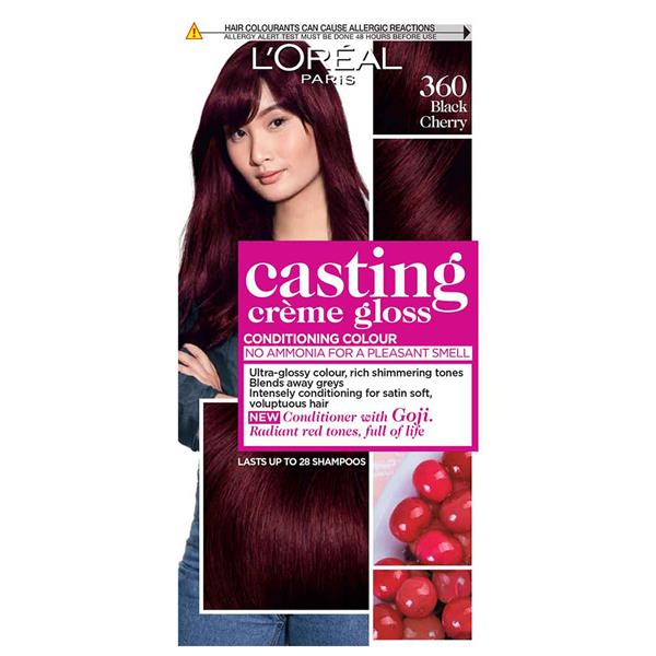 Loreal Casting Creme Gloss 360 Black Cherry Stauntons Pharmacy