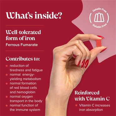 NOVOMINS NOVOMINS KIDS IRON GUMMIES 30 PACK