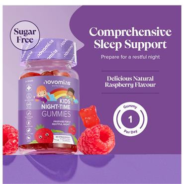 NOVOMINS NOVOMINS KIDS NIGHT TIME GUMMIES 30 PACK