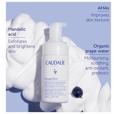 CAUDALIE CAUDALIE VINOPERFECT MICRO-PEELING MOUSSE 