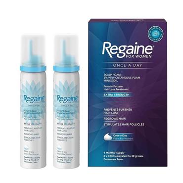 REGAINE REGAINE FOR WOMEN EXTRA STRENGTH 5% MINOXIDIL 2 X 60G