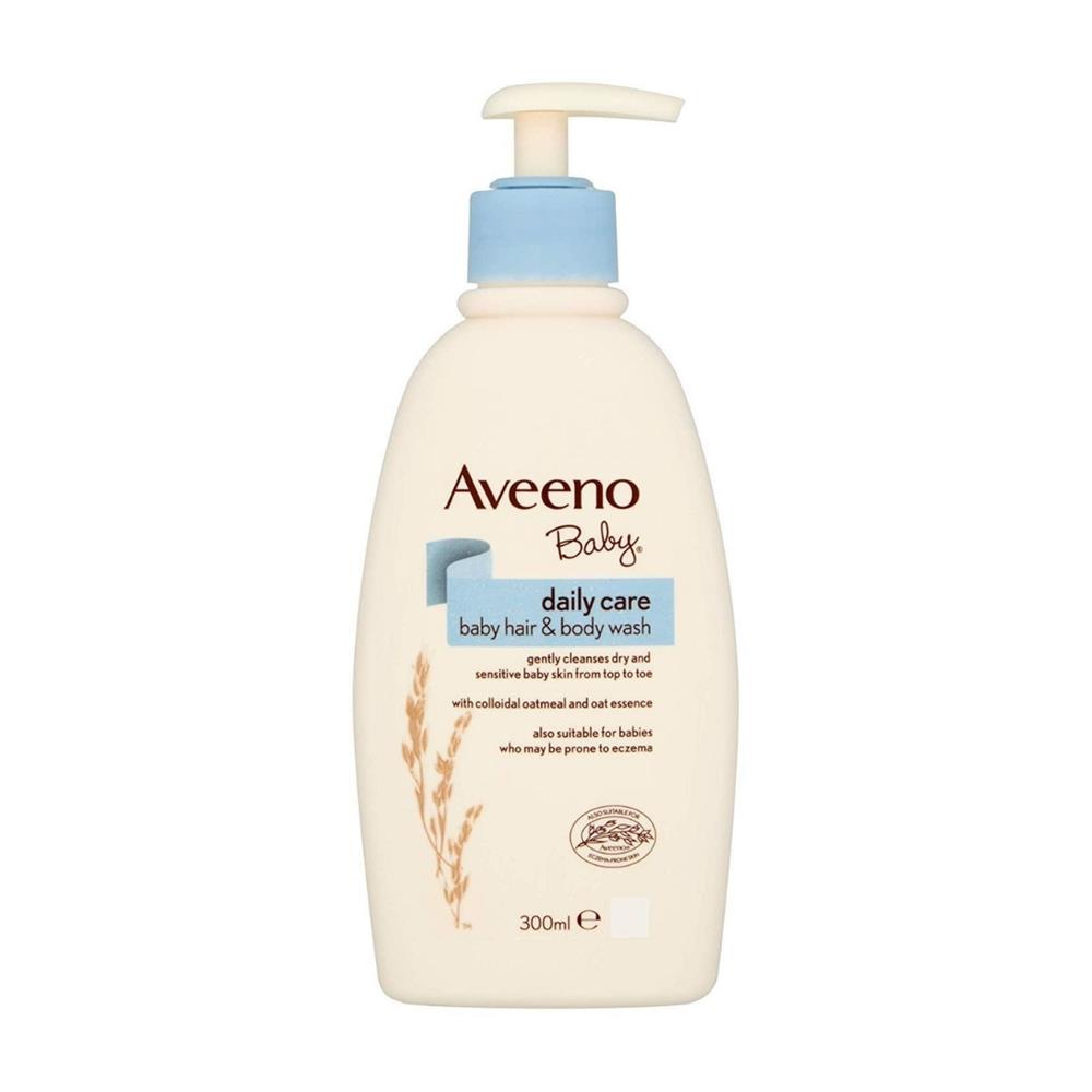 AVEENO AVEENO BABY DAILY CARE BABY HAIR & BODY WASH 400ML Johnstons