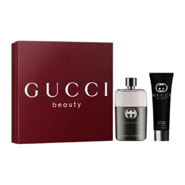 GUCCI GUCCI GUILTY EDT POUR HOMME SET 50ML OF EDT & SHOWER GEL 50ML