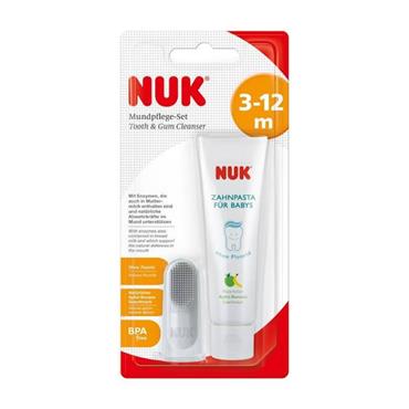 Nuk Nuk Tooth & Gum Cleanser  Natural Apple Banana flavour