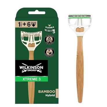 Wilkinson Wilkinson Sword Bamboo Hybrid 1 plus 6