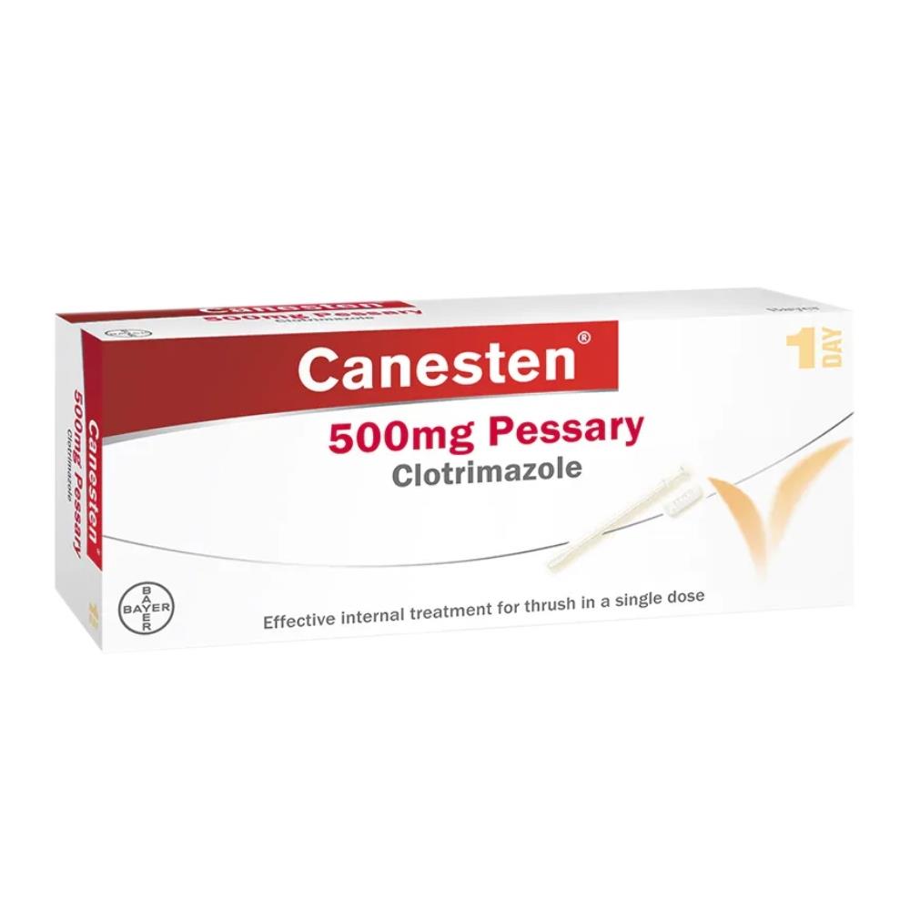 CANESTEN CANESTEN 500MG 1 DAY CLOTRIMAZOLE PESSARY Johnstons Pharmacy