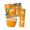 SOL BEAUTY SALTED  CARAMEL VANILLA FRAGRANCE 3 PIECE SET