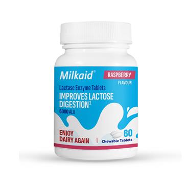 MILKAID MILKAID CHEWABLE TABLETS 60 TABLETS 