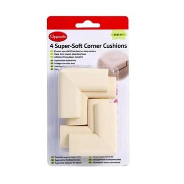 Clippasafe Clippasafe 4 Super-Soft Corner Cushions