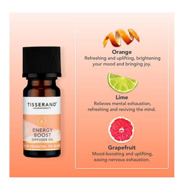 TISSERAND TISSERAND Energy Boost pure essential oil blend 9 ml