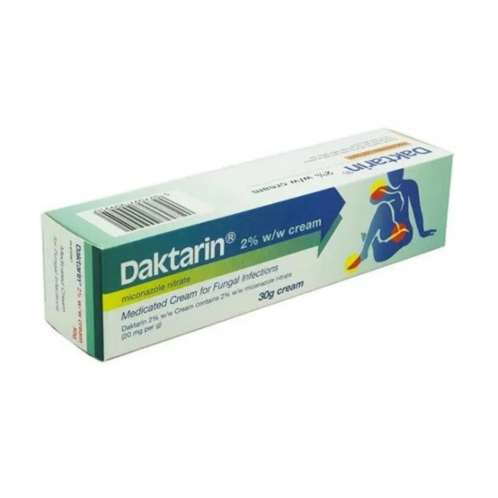 DAKTARIN DAKTARIN 2 W W MICONAZOLE CREAM 30G Johnstons Pharmacy 