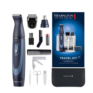 REMINGTON REMINGTON GROOMING 13 PC TRAVEL KIT