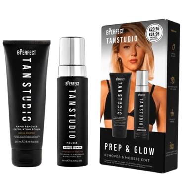 BPERFECT BPERFECT PREP & GLOW TAN STUDIO  BUNDLE 