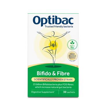 OPTIBAC OPTIBAC BIFDIO & FIBRE PROBIOTIC 30 SACHET