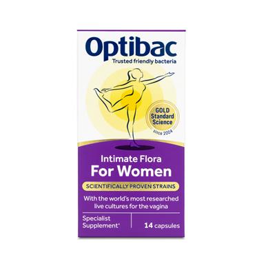 OPTIBAC OPTIBAC PROBIOTICS INTIMATE FLORA FOR WOMEN 14 CAPSULES