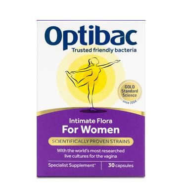 OPTIBAC OPTIBAC INTIMATE FLORA FOR WOMEN 30 CAPSULES