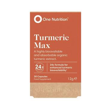 ONE NUTRITION ONE NUTRITION TURMERIC MAX 30 CAPS