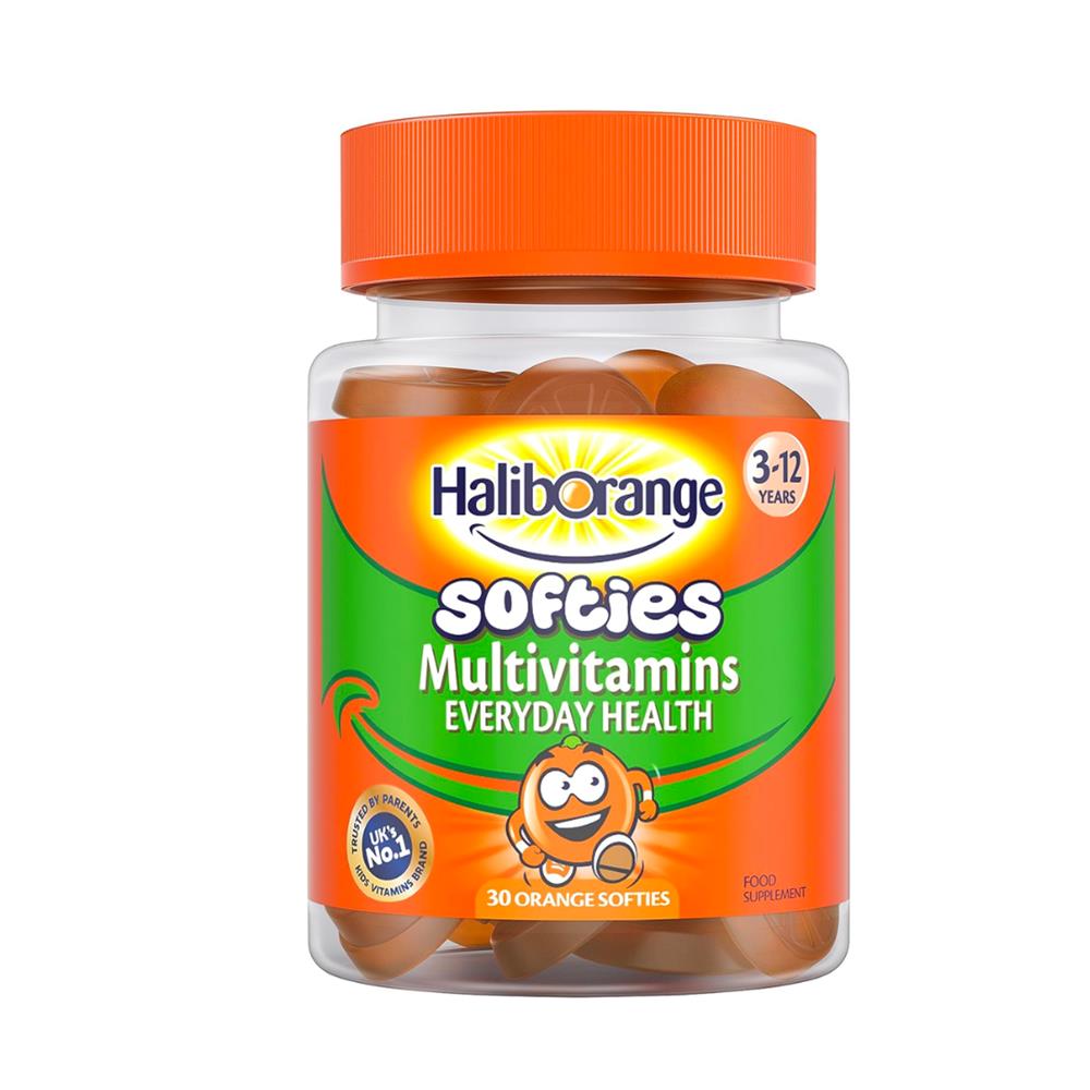 Haliborange HALIBORANGE HALIBORANGE SOFTIES MULTIVITAMINS ORANGE 30 PACK ...
