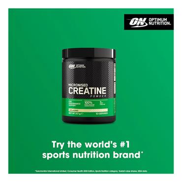 OPTIMUM NUTRITION OPTIMUM NUTRITION MICRONISED CREATINE POWDER UNFLAVOURED 317GR