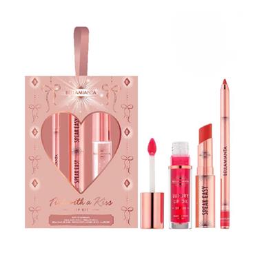 BELLAMIANTA BELLAMIANTA TIED WITH A KISS LIP KIT- INTIMATE AFFAIR 