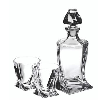 Tipperary Crystal Tipperary Crystal Twist Decanter & Tumbler Pair Gift Set