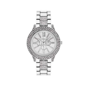 TIPPERARY CRYSTAL TIPPERARY CRYSTAL MEDICI SILVER WATCH NEW 2023