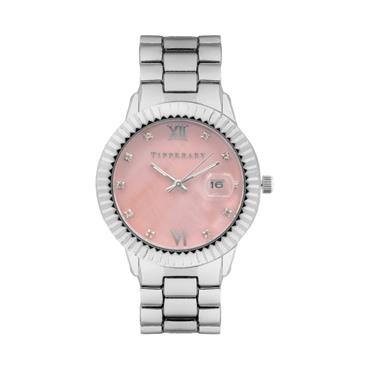 TIPPERARY CRYSTAL TIPPERARY CRISTAL GRENADIER LADIES WATCH PINK FACE NEW 2025