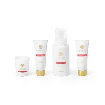 TIPPERARY CRYSTAL UNWIND BERGAMOT & EUCALYPTUS 4 pc BODYCARE SET