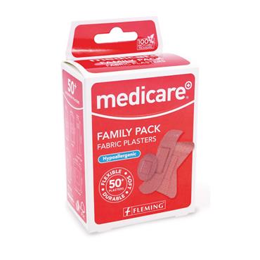 MEDICARE MEDICARE FAMILY PACK FABRIC PLASTERS
