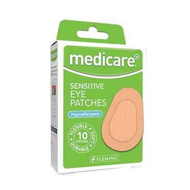 MEDICARE MEDICARE SENSITIVE EYE PATCHES 10 PACK