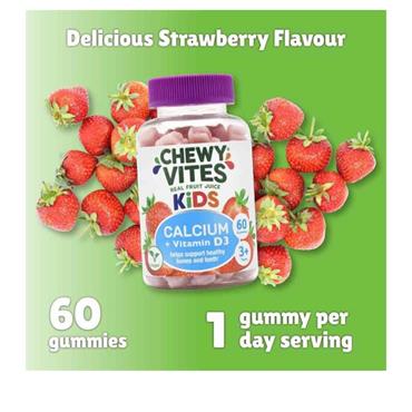 CHEWY VITES CHEWY VITES CALCIUM + VITAMIN D3 60 CAPSULES