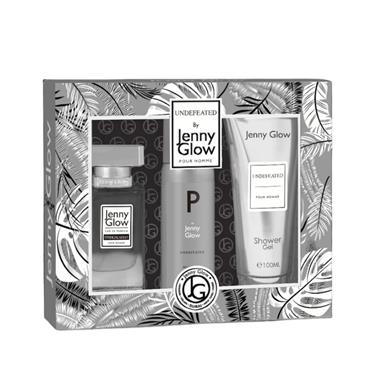 JENNY GLOW UNDEFEATED POUR HOMME 3 PIECE SET