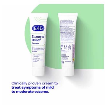 E45 E45 ECZEMA RELIEF CREAM 60GR 